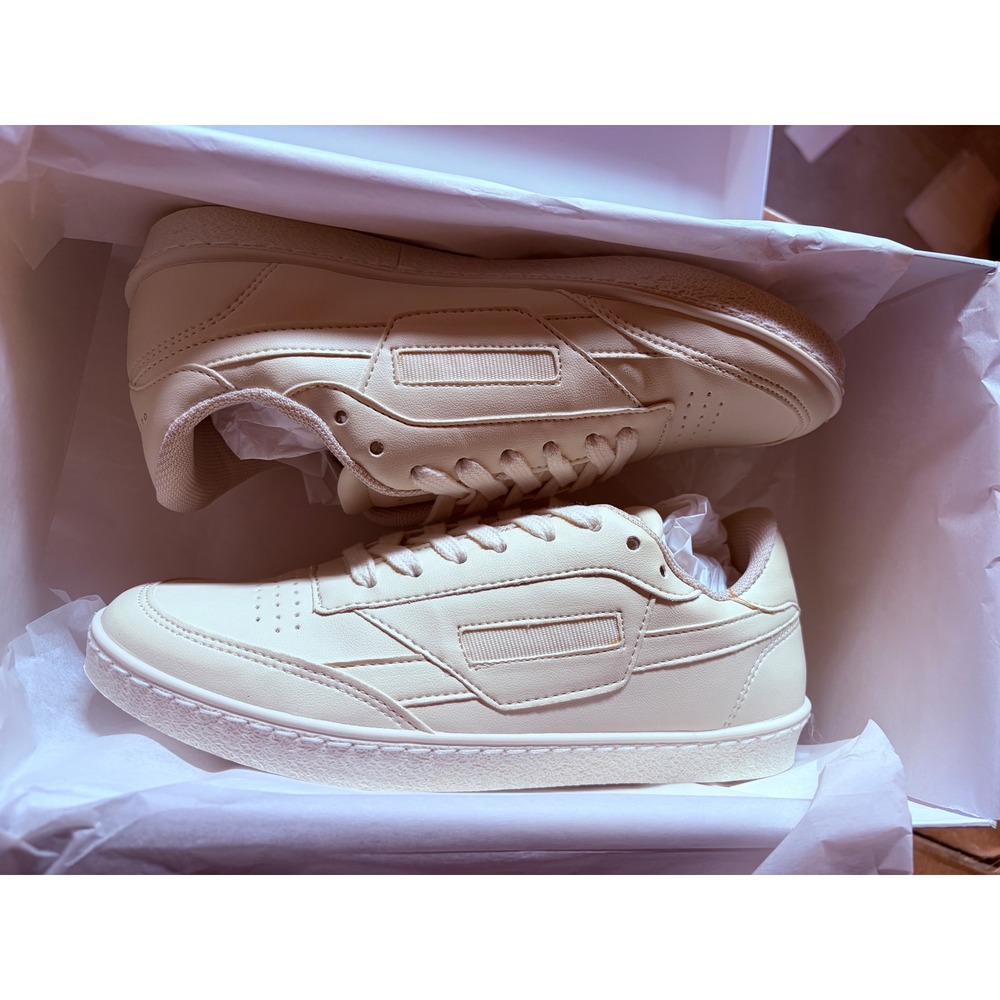 Oliver Cabell Vegan 481 Sneakers Chalk White Low Top Made in Italy EU 36